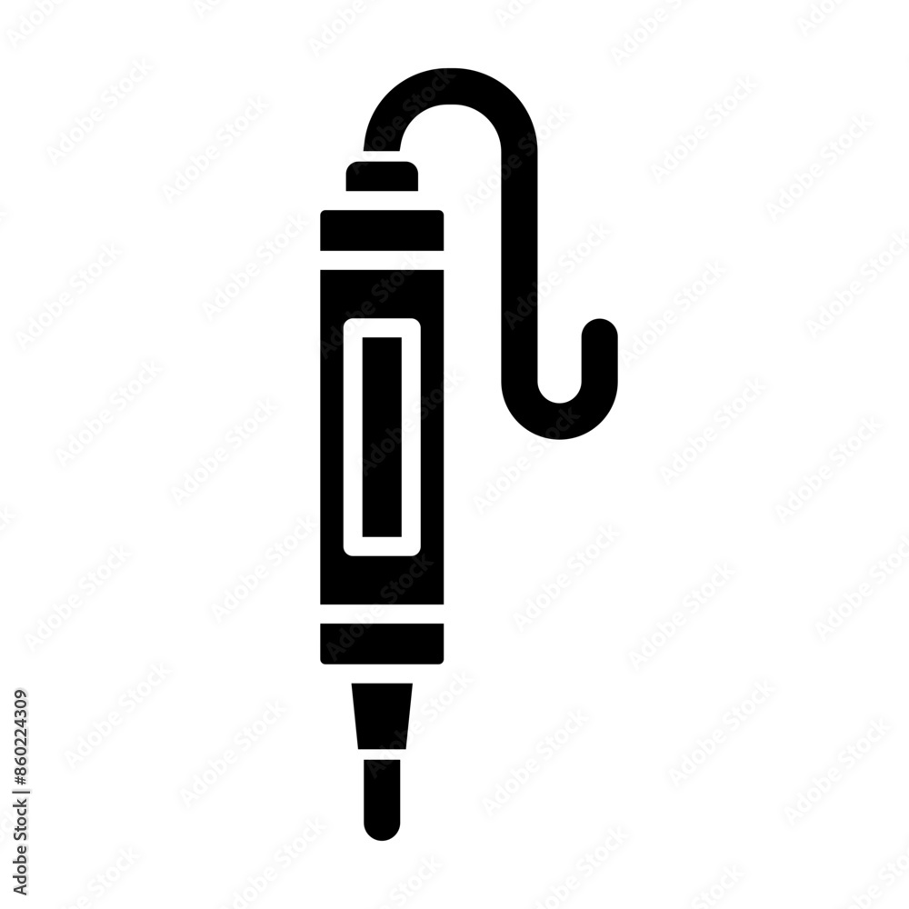 3d Pen Glyph Icon 3d Pen Glyph Icon