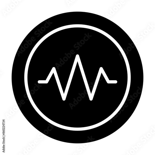Amplitude Glyph Icon