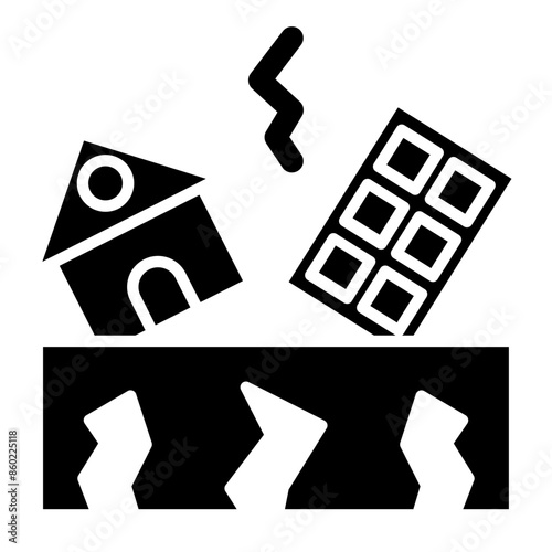 Crisis Glyph Icon