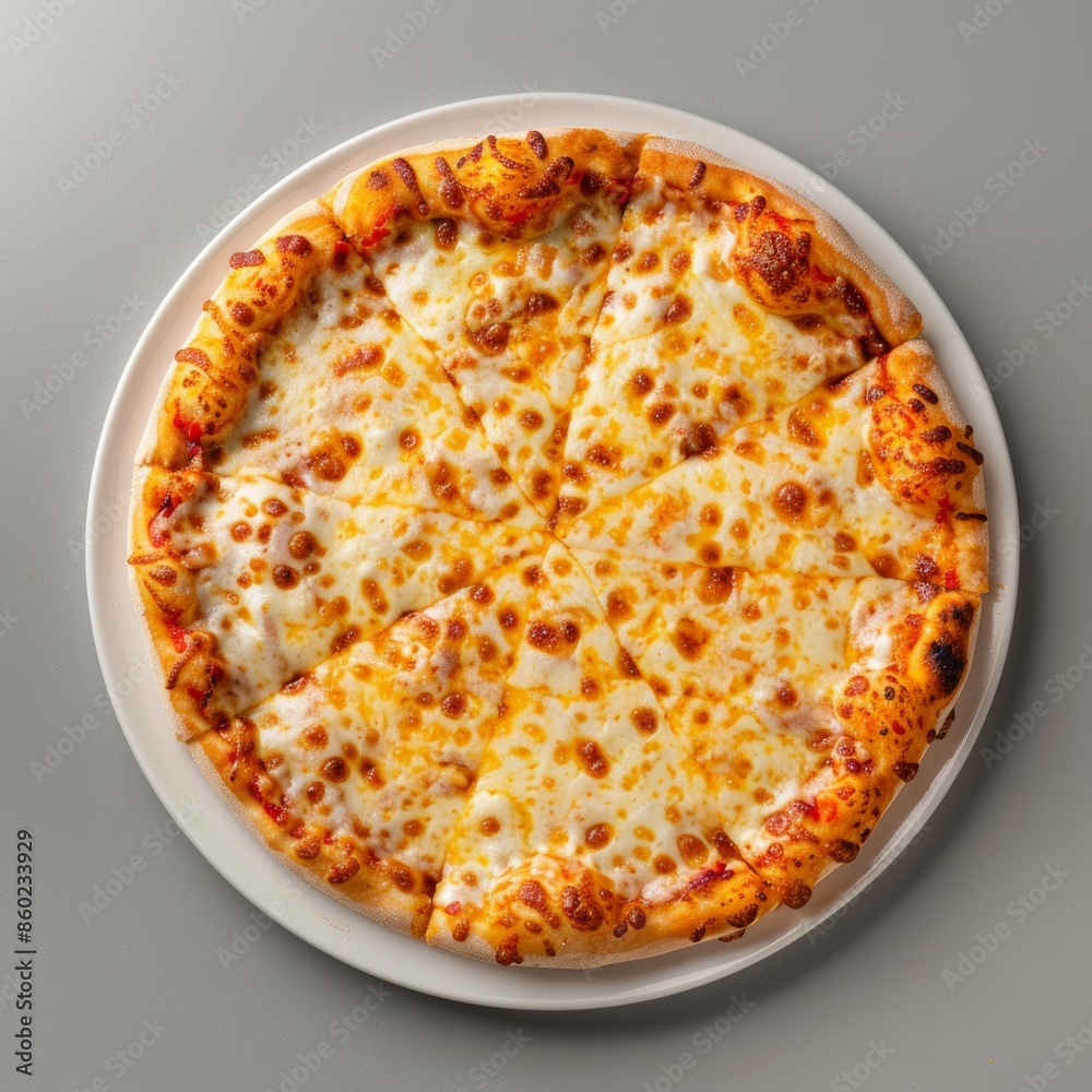 Delicious Pizza on a Plate for Foodie Moments Generative AI Delicious Pizza on a Plate for Foodie Moments Generative AI