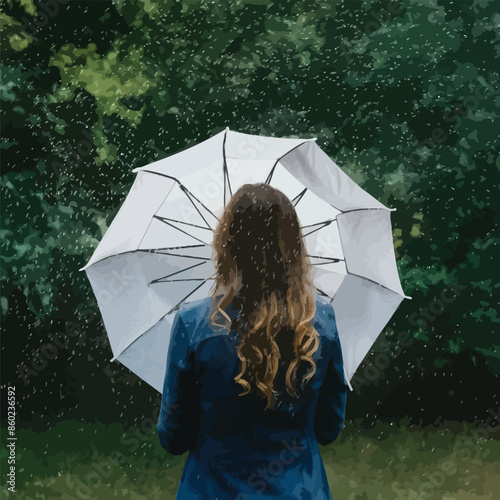 umbrella shelters from rainy
