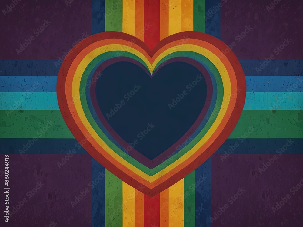 Pride month lgbt gay flag rainbow background lgbtq day poster. Month ...