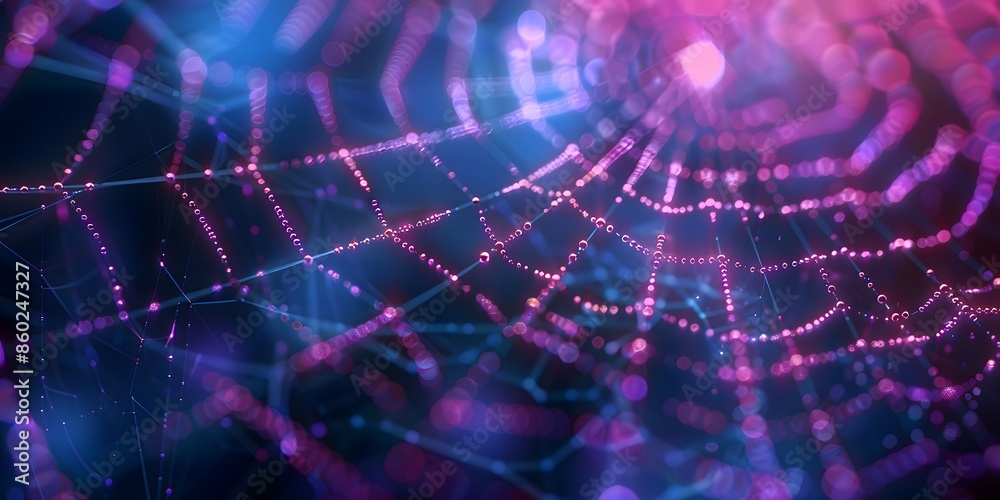 Neon Threads of Darkness Spider Web Motifs in Cosmic Abyss, Cosmic spider webs, Dark nebula patterns, Neon galaxy threads, Abyssal web motifs Neon Threads of Darkness Spider Web Motifs in Cosmic Abyss, Cosmic spider webs, Dark nebula patterns, Neon galaxy threads, Abyssal web motifs