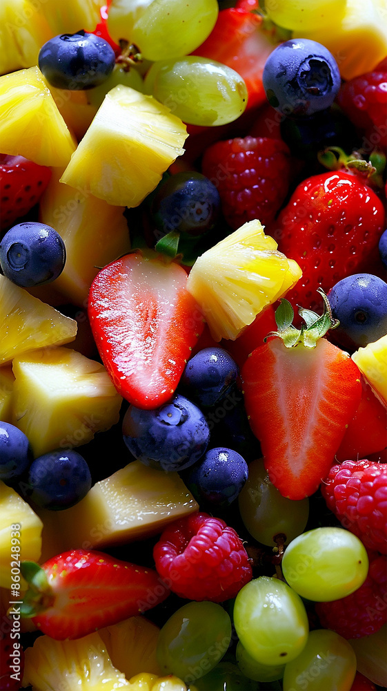 Background texture different berries and fruit. Assortment of fresh exotic fruits as background, top view Various colorful fruits Background texture different berries and fruit. Assortment of fresh exotic fruits as background, top view Various colorful fruits
