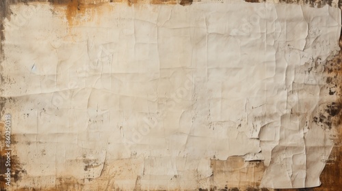 Aged and Worn Paper Texture photo