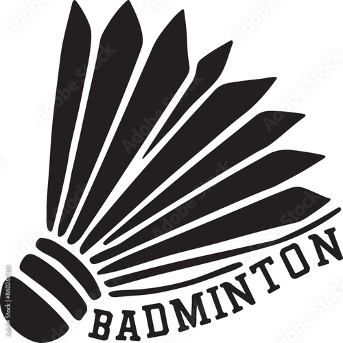 Badminton Shuttlecock Vector