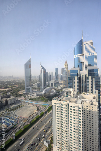 Dubai  UAE Skyline from Roof top