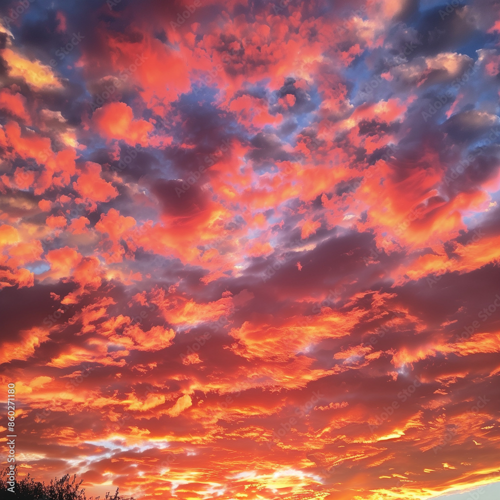 red sunset sky red sunset sky