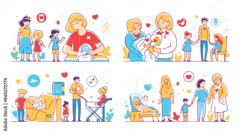 Medicine thin line icon set for web and mobile. Medicine thin line icon set for web and mobile.
