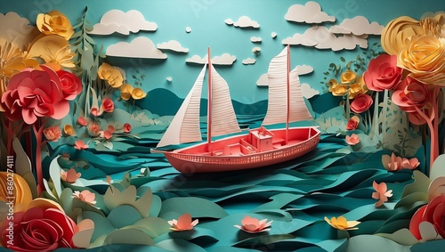 boat in the sea