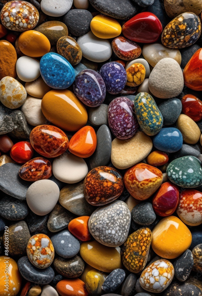 vivid close view colorful beach pebble natural stone background, texture, small, smooth, surface, shiny, shapes, sizes, multicolored, assortment, details, macro, vivid close view colorful beach pebble natural stone background, texture, small, smooth, surface, shiny, shapes, sizes, multicolored, assortment, details, macro,