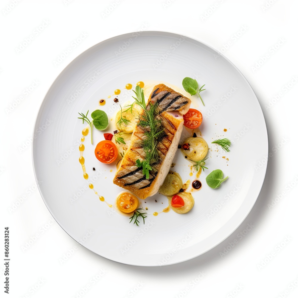 Famous food dish Isolated on a white background Famous food dish Isolated on a white background