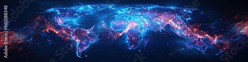 Global Network Connections: A Futuristic Vision of Interconnectivity