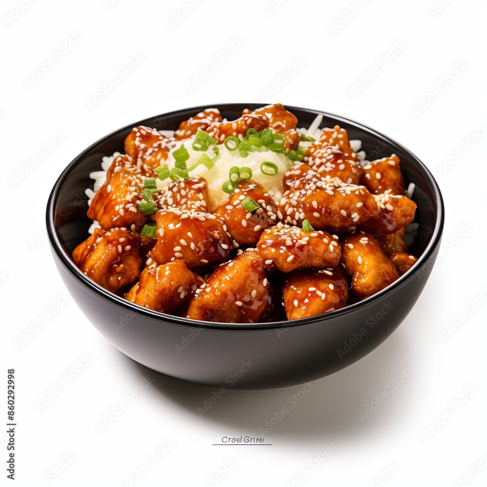 Famous food dish Isolated on a white background Famous food dish Isolated on a white background