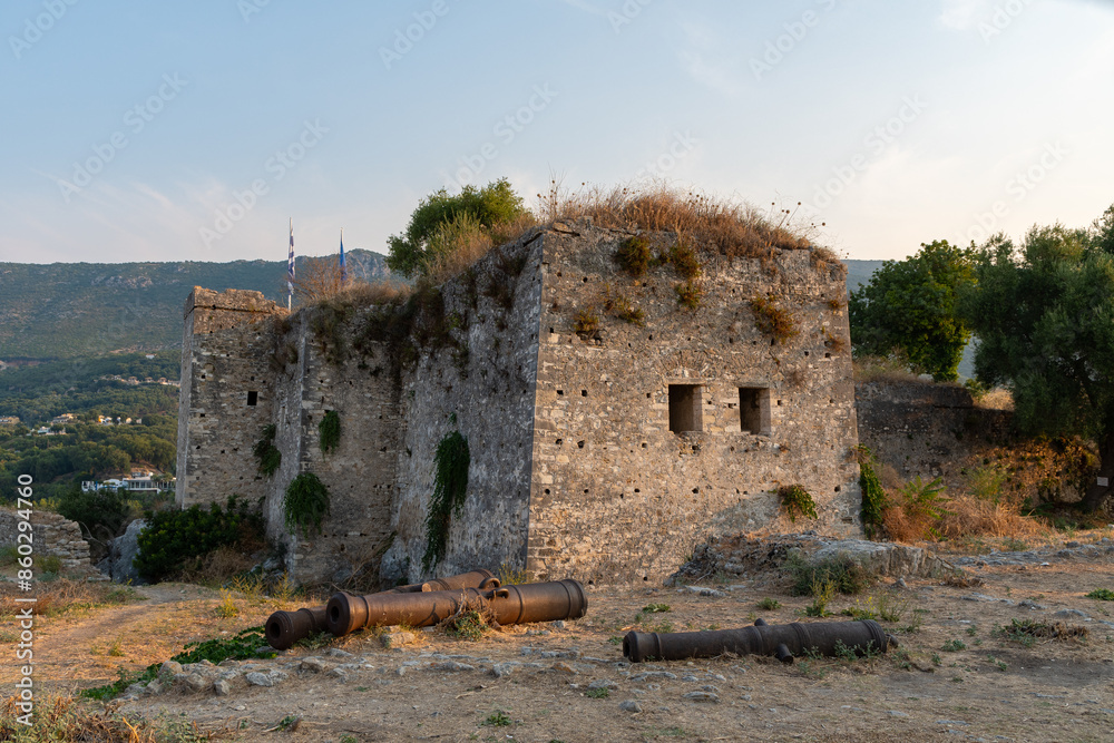 The Venetian castle of Parga, Greece