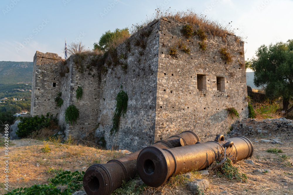 The Venetian castle of Parga, Greece