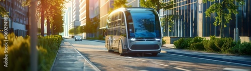 Autonomous Electric Tour Bu...