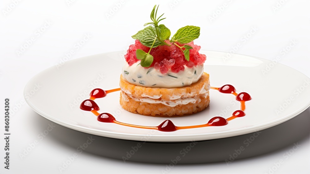 Famous food dish Isolated on a white background Famous food dish Isolated on a white background