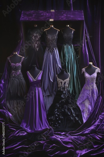 the purple dress collection photo