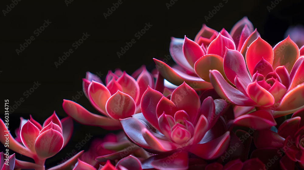 Supervivum Red Rubin Succulents : Generative AI Supervivum Red Rubin Succulents : Generative AI