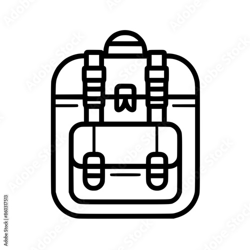 backpack icon, backpack svg, backpack png, backpack vector, suitcase icon, travel icon, vacation icon, baggage icon, bag icon, business icon, tourism icon, luggage icon, holiday icon, summer icon, tra photo