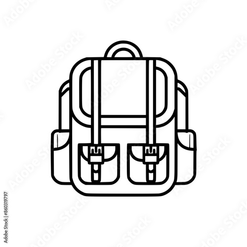 backpack icon, backpack svg, backpack png, backpack vector, suitcase icon, travel icon, vacation icon, baggage icon, bag icon, business icon, tourism icon, luggage icon, holiday icon, summer icon, tra photo