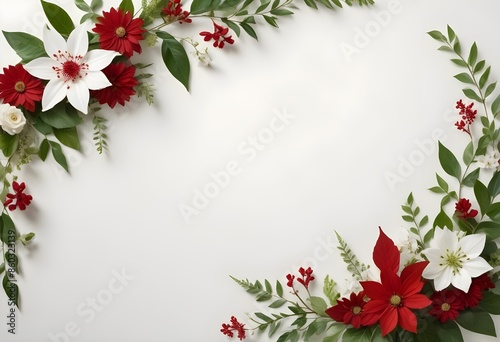 A floral light background
