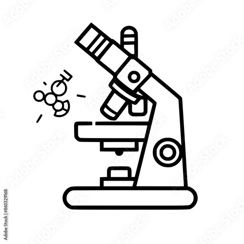 laboratory icon, microscope icon, research icon, science icon, doctor icon, hospital icon, medicine icon, technology icon, chemistry icon, biology icon, education icon, equipment icon, magnification i