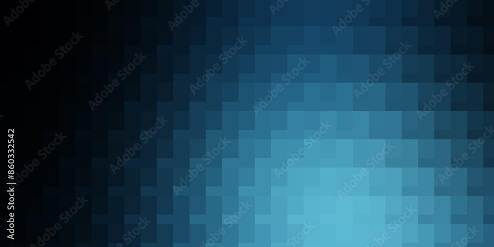 Light BLUE vector template in rectangles.