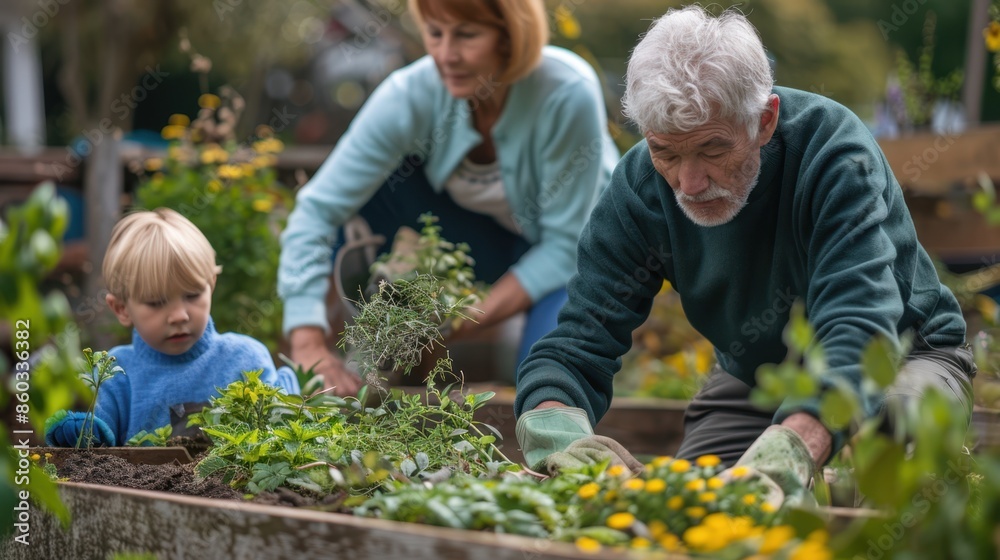 custom made wallpaper toronto digitalThe family gardening activity