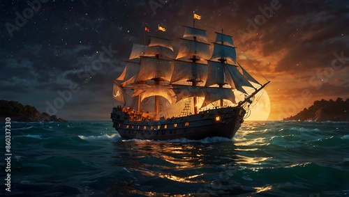 A children's tale where starfish guide lost sailors home by glowing in the direction of safety ai_generated