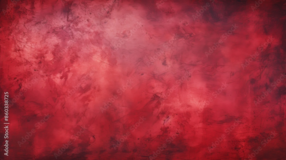 This image shows a stormy mix of red and black creating a textured, cloudy appearance, rich with abstract forms This image shows a stormy mix of red and black creating a textured, cloudy appearance, rich with abstract forms