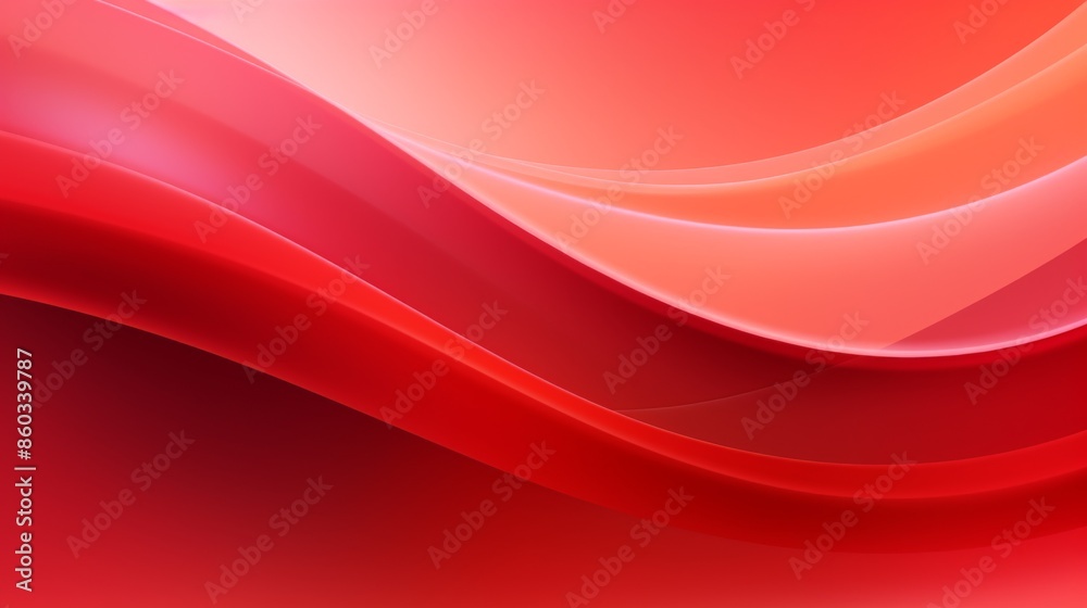 Dynamic red curves sculpt a vibrant statement against a soft pink gradient, symbolizing energy and passion Dynamic red curves sculpt a vibrant statement against a soft pink gradient, symbolizing energy and passion