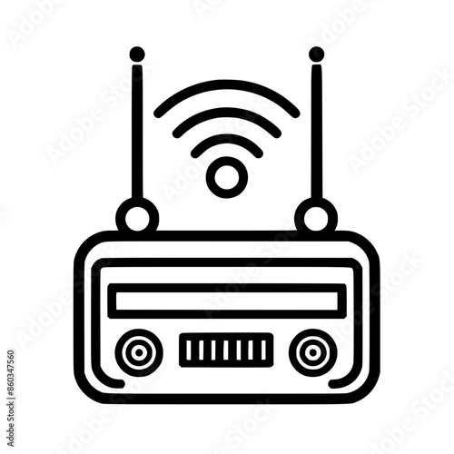 Radio icon, technology icon, communication icon, music icon, broadcast icon, microphone icon, speaker icon, web icon, website icon, mobile icon, business icon, internet icon, media icon, network icon,