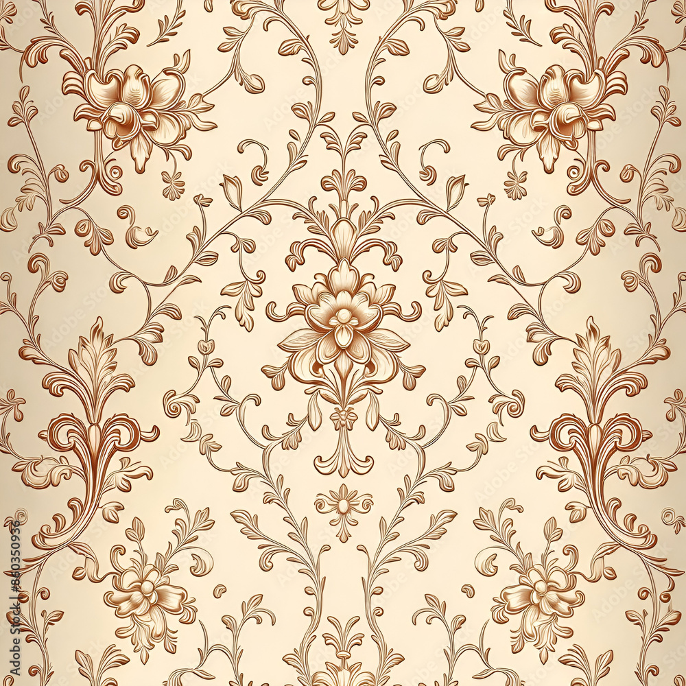 seamless damask pattern seamless damask pattern