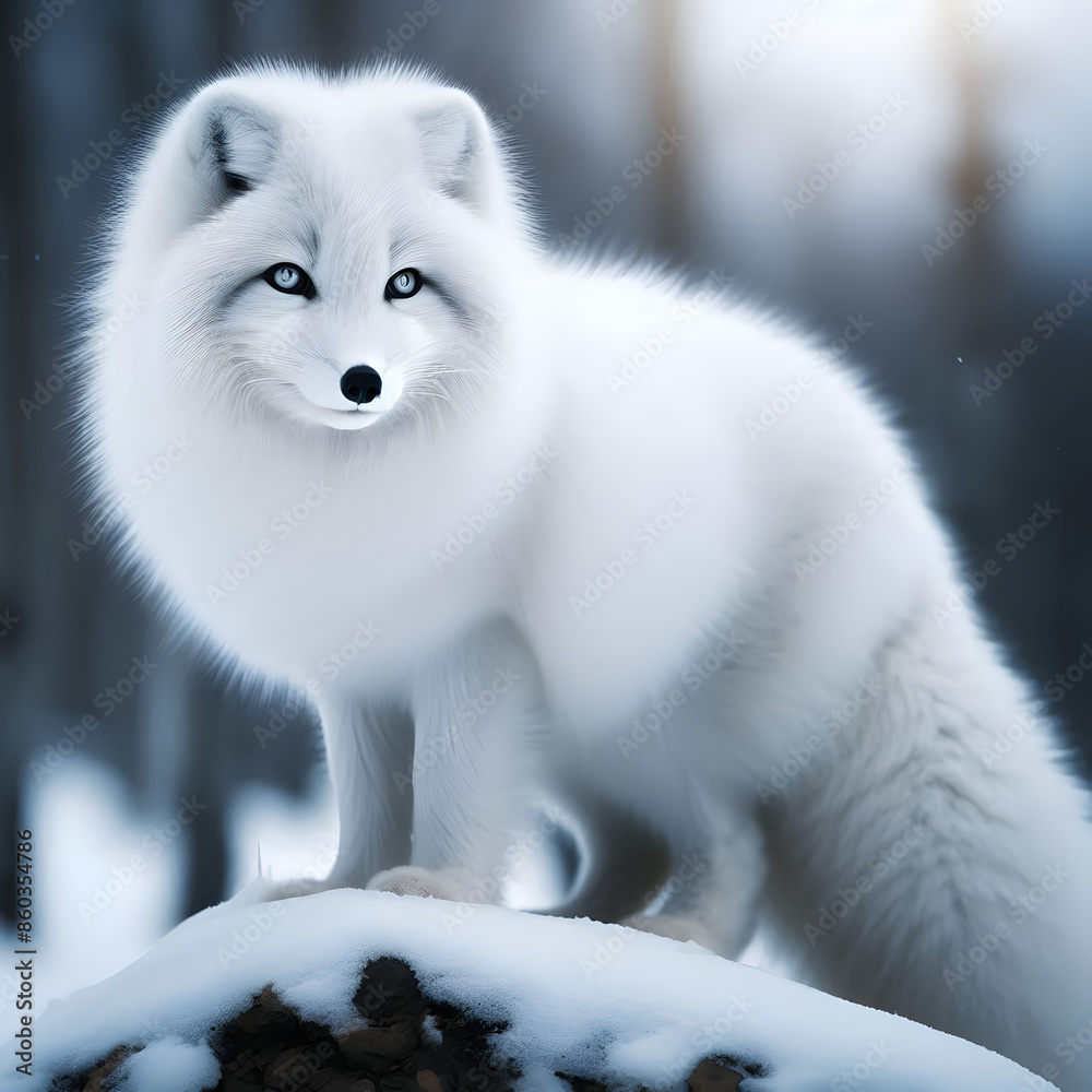 Fototapeta premium 북극여우