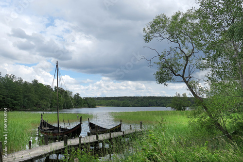 Landschaft in Birka/Björkö - Sverige/Schweden photo