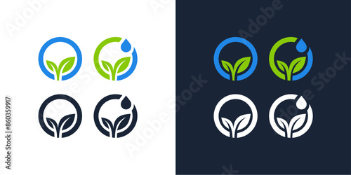 Amazing Vector earth save logo, can be used in various media easily, set, editable, Exclusive,