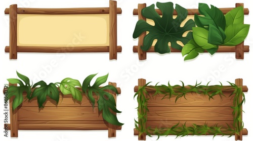 A wooden frame with a central parchment scroll for customization and decoration