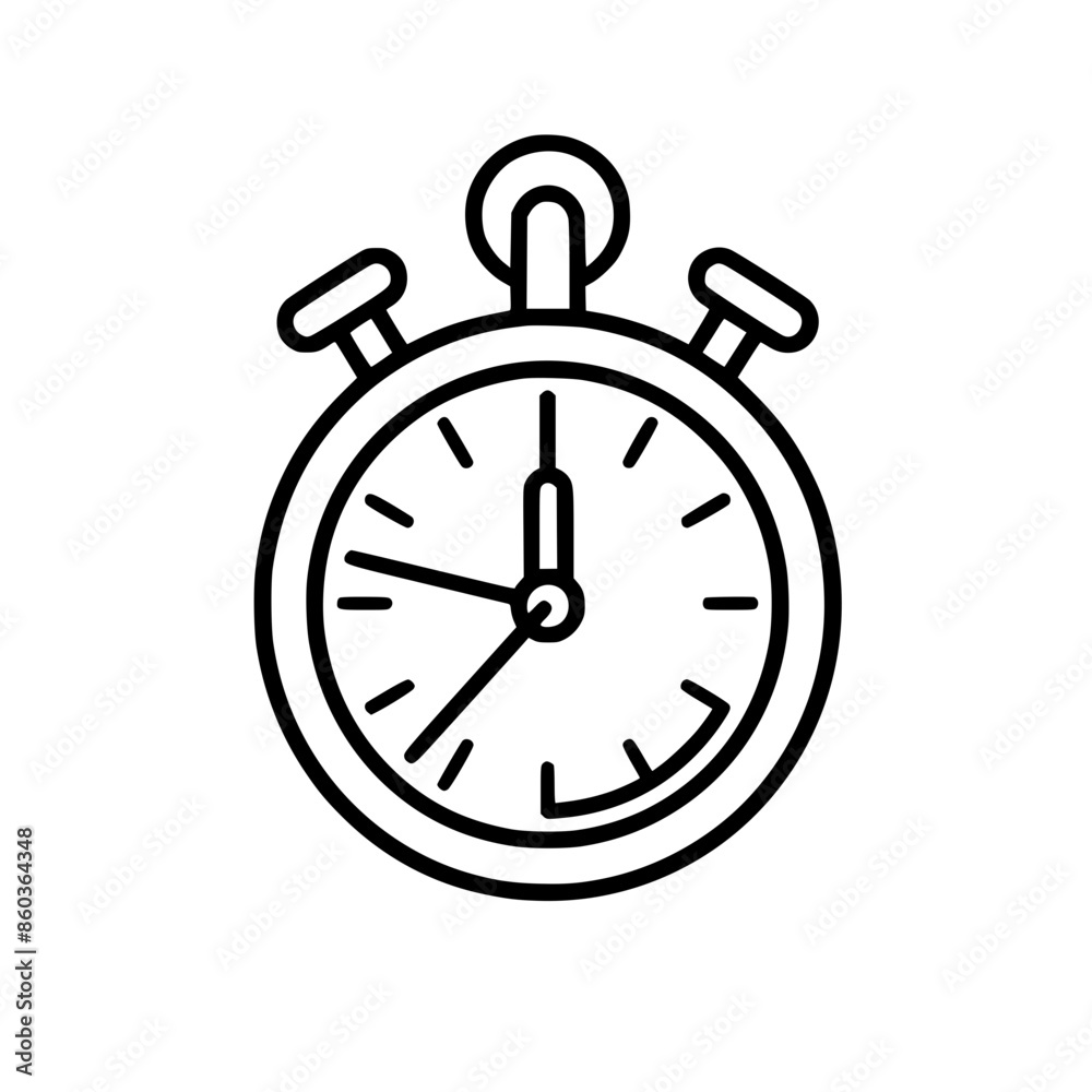 Pocket Watch  icon, Pocket Watch PNG, Pocket Watch SVG, Vintage Pocket Watch vector, Vintage Pocket Watch cut files, Vintage Pocket Watch Silhouette, Stopwatch SVG, Svg files for Cricut, Clock clipart