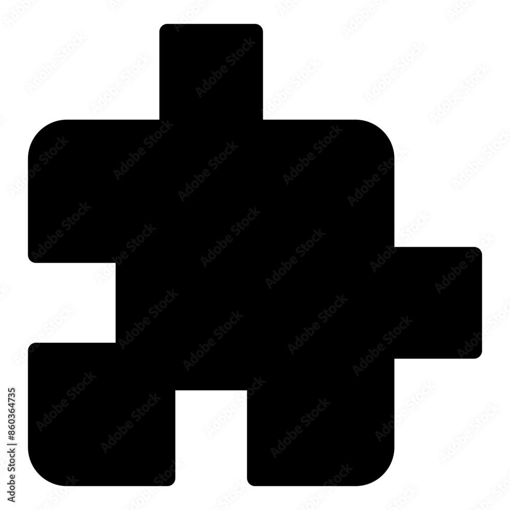 puzzle glyph icon vector illustration isolated on white background puzzle glyph icon vector illustration isolated on white background
