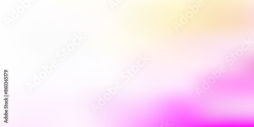 Light pink, yellow vector blurred backdrop.