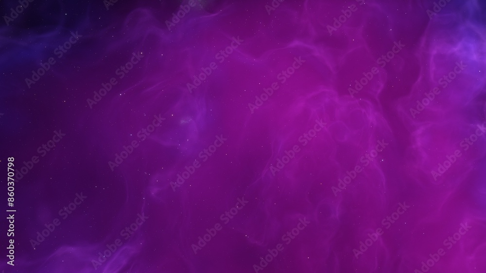 Fototapeta premium Deep space nebula with stars. Bright and vibrant Multicolor Star field Infinite space outer space background with nebulas and stars. Star clusters, nebula outer space background 3d render 