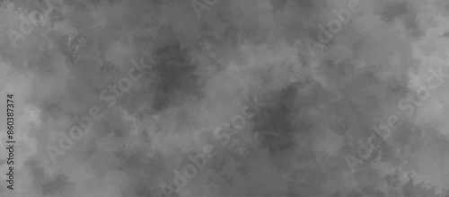 Abstract gray background soft white watercolor grunge texture. fog design with white smoke texture overlays. smoky effect for photos design. Vintage or grungy of White Concrete Texture.	