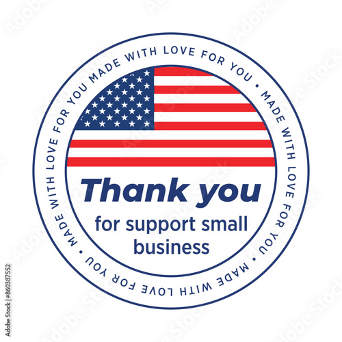 Thank you support small business USA
