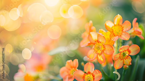 Beautiful spring flowers : Generative AI