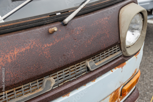 車のボディ 劣化 Car body deterioration and rust, dents
