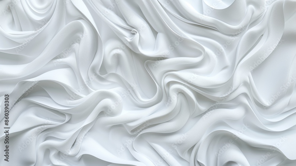 Abstract White Fabric Texture Abstract White Fabric Texture