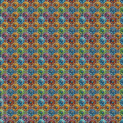 Cog pattern, unique design photo