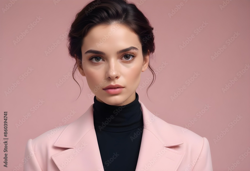 Beautiful girl front view photo Beautiful girl front view photo